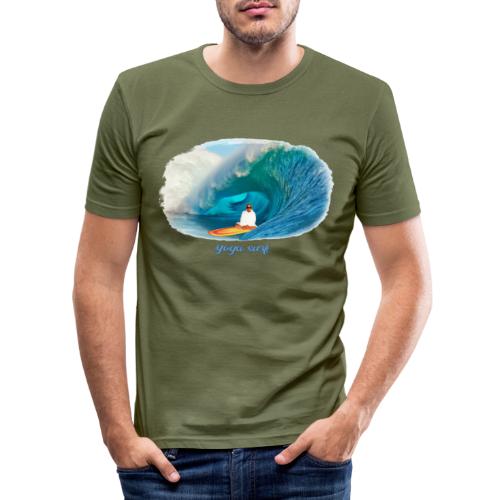 Yoga surf - Slim Fit T-shirt herr