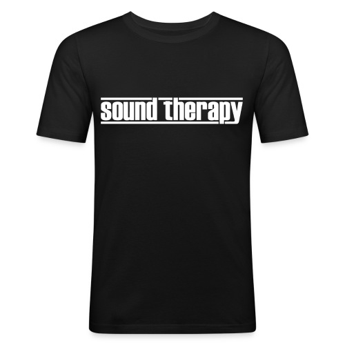 Sound Therapy (white) - Slim Fit T-shirt herr