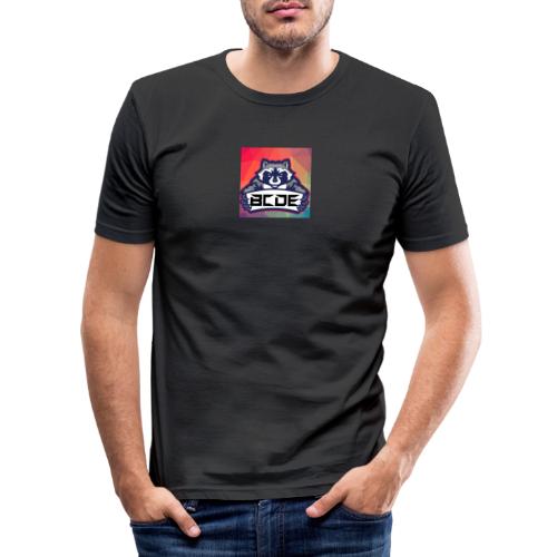 bcde_logo - Männer Slim Fit T-Shirt