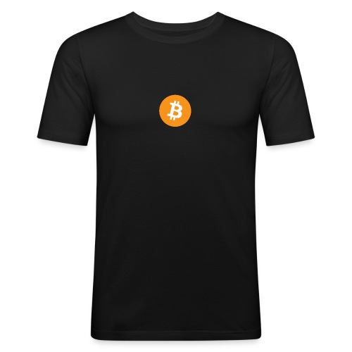 Bitcoin - Men's Slim Fit T-Shirt