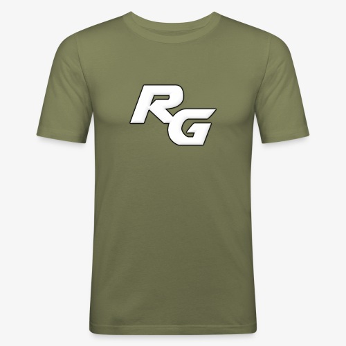 Logo RG standard - Maglietta aderente da uomo