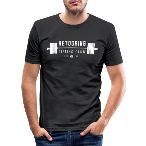 Ketogains Lifting Club - Men's Slim Fit T-Shirt