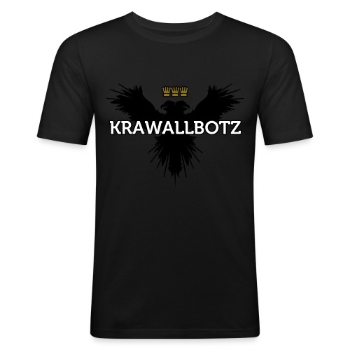 Krawallbotz (Kölsch) - Männer Slim Fit T-Shirt