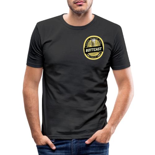 Ein Bier mit dem Bottcast - Männer Slim Fit T-Shirt
