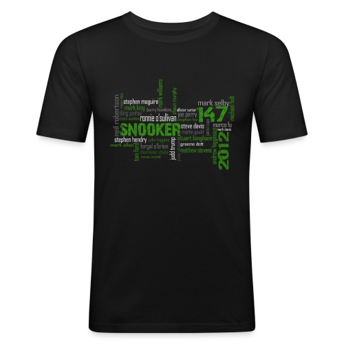 snooker matrix reloaded - Männer Slim Fit T-Shirt