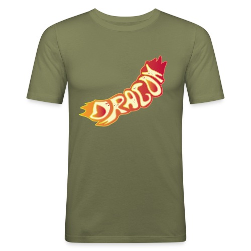 The Dragon - Männer Slim Fit T-Shirt