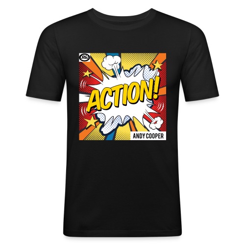 action origu - Men's Slim Fit T-Shirt