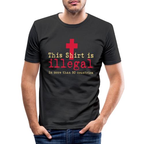 ILLEGAL - Männer Slim Fit T-Shirt