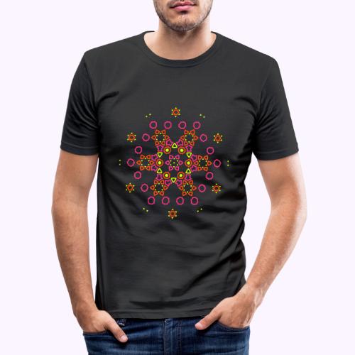 Cloud Mandala - Obcisła koszulka męska