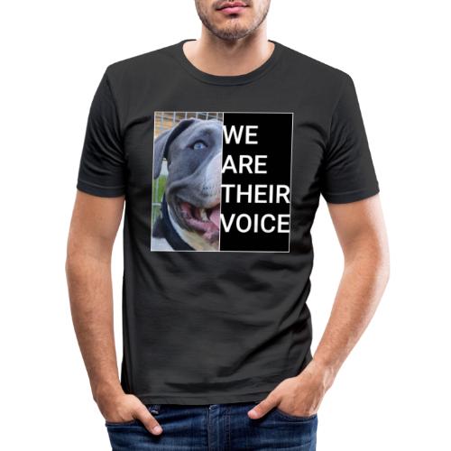 Eine Liebe für Listenhunde - Männer Slim Fit T-Shirt