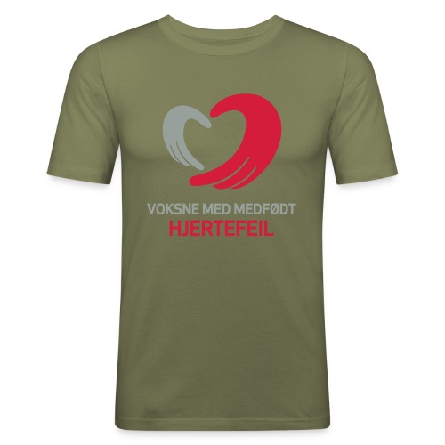 VMH__spreadshirt - Slim Fit T-skjorte for menn