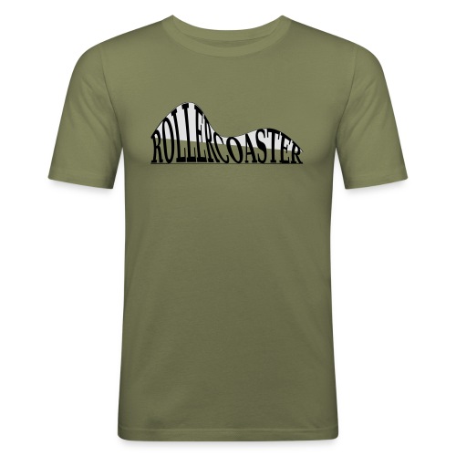 envelope_coaster - Herre Slim Fit T-Shirt