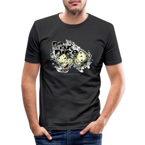 do or dice - Männer Slim Fit T-Shirt