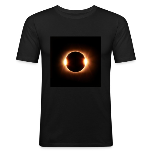 Eklipse - Sonnenfinsternis - Männer Slim Fit T-Shirt