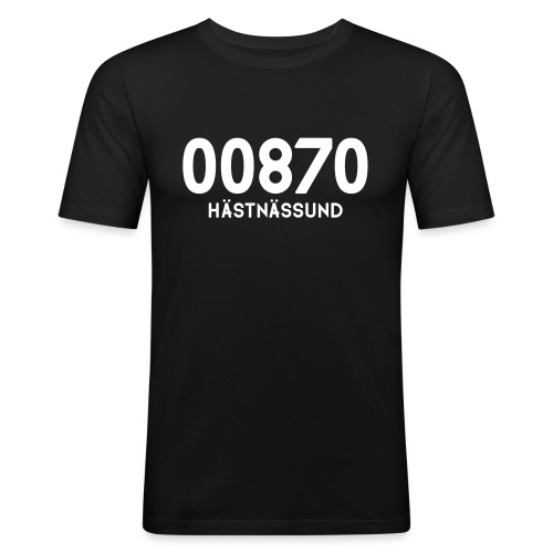 00870 HASTNASSUND - Miesten tyköistuva t-paita