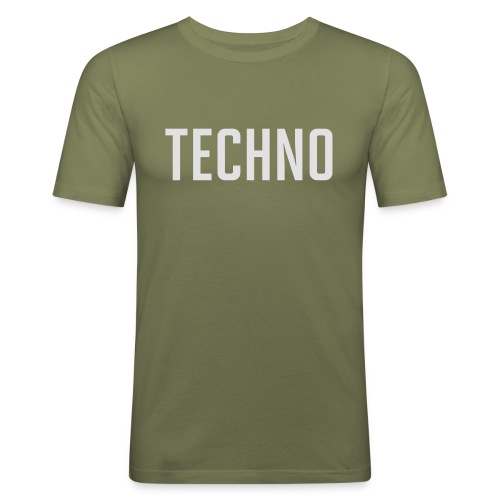 TECHNO - Men's Slim Fit T-Shirt