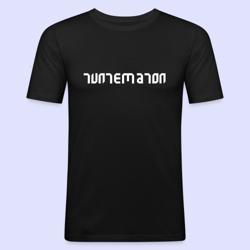 Teippilogo - Miesten tyköistuva t-paita