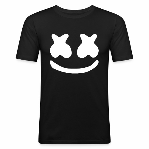 Marshmello logo - Mannen slim fit T-shirt