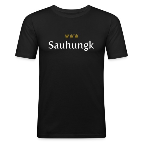 Sauhungk (Köln/Kölsch/Karneval) - Männer Slim Fit T-Shirt