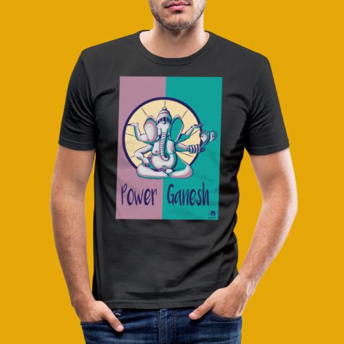 Power Ganesh - T-shirt près du corps Homme