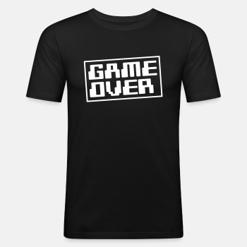 Game over - Slim Fit T-skjorte for menn