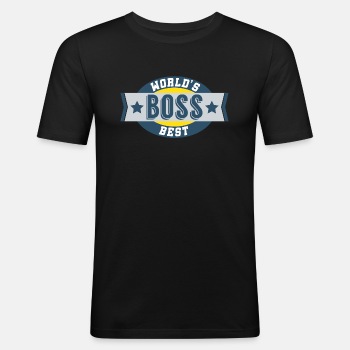 World's Best Boss - Slim Fit T-shirt for men