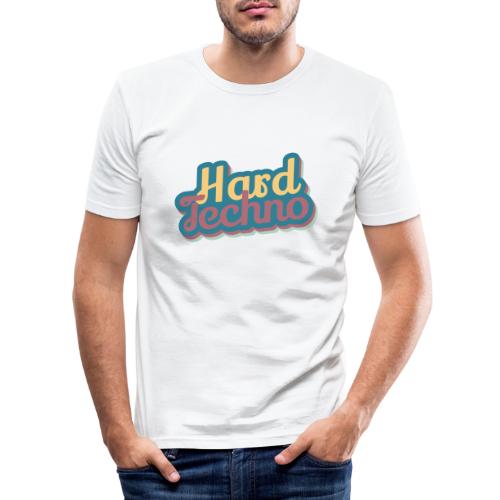 Hardtechno Vintage - Männer Slim Fit T-Shirt