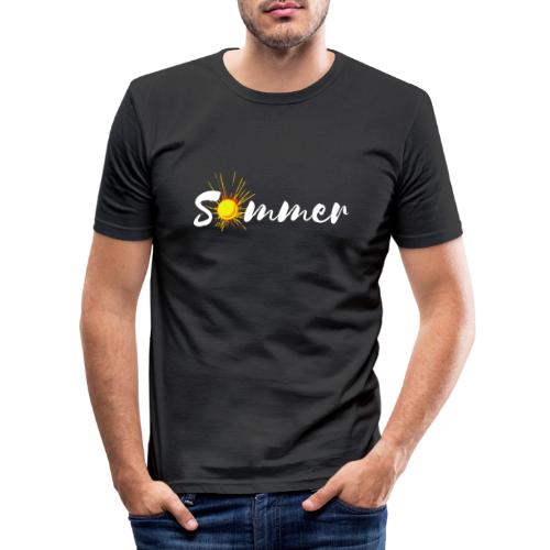 Sommer - Männer Slim Fit T-Shirt