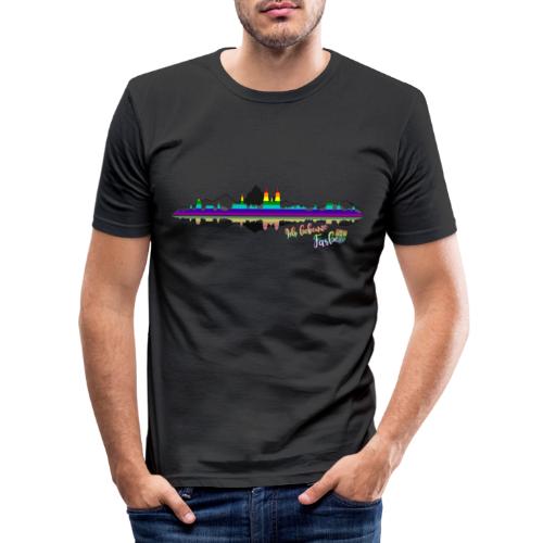 St Gallen Pride Shirt - Männer Slim Fit T-Shirt