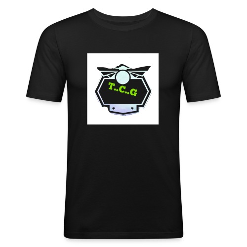 Cool gamer logo - Men's Slim Fit T-Shirt