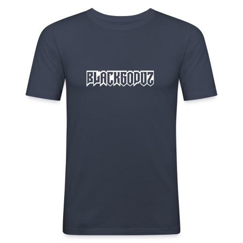 blackgodvz - Maglietta aderente da uomo