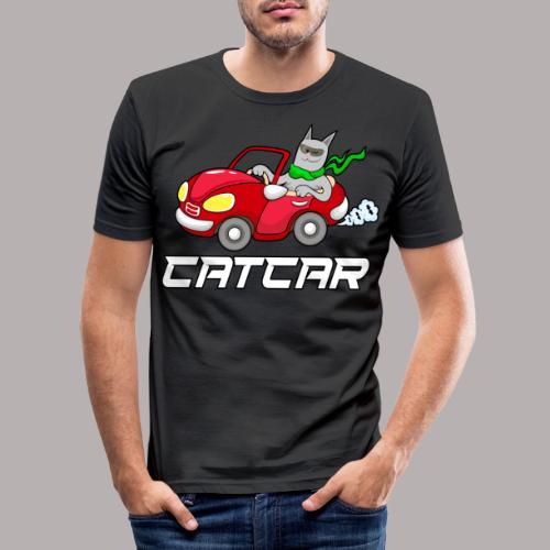 Catcar - Männer Slim Fit T-Shirt