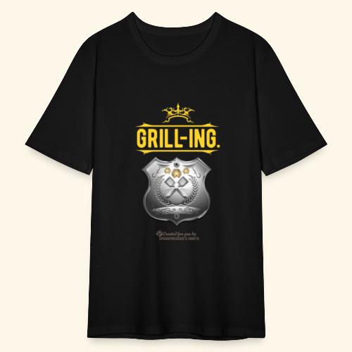 Grill-Ing. Spruch fürs Grillieren - Männer Slim Fit T-Shirt