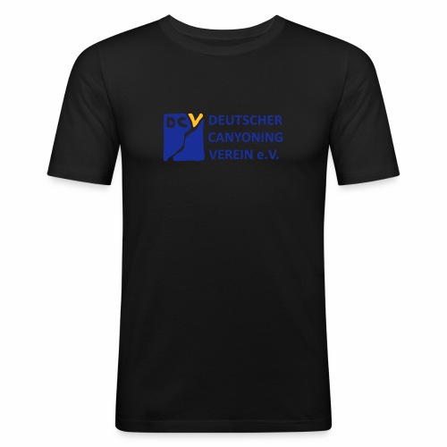 DCV Logo - Männer Slim Fit T-Shirt