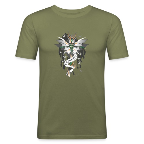 Dragon Sword - Eternity - Drachenschwert - Männer Slim Fit T-Shirt