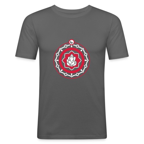 Ganesha mandala - Mannen slim fit T-shirt