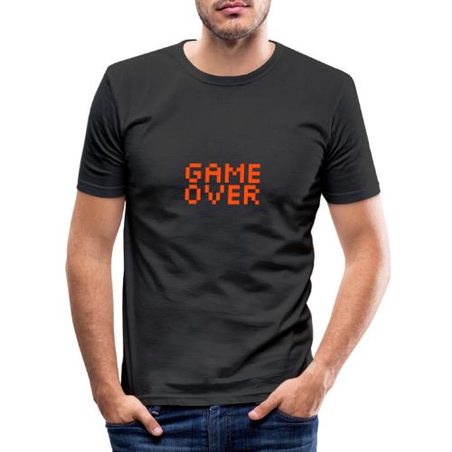 GAMEOVER - Männer Slim Fit T-Shirt