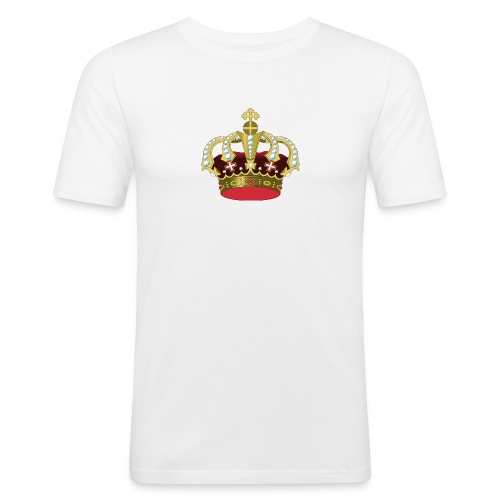 crown 296403 960 720 - Männer Slim Fit T-Shirt