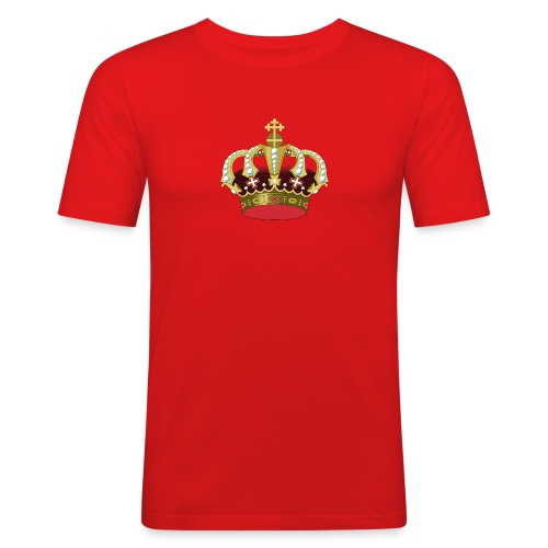 crown 296403 960 720 - Männer Slim Fit T-Shirt