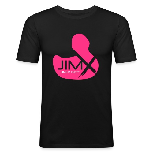 Jim X Duck Logo text - T-shirt près du corps Homme