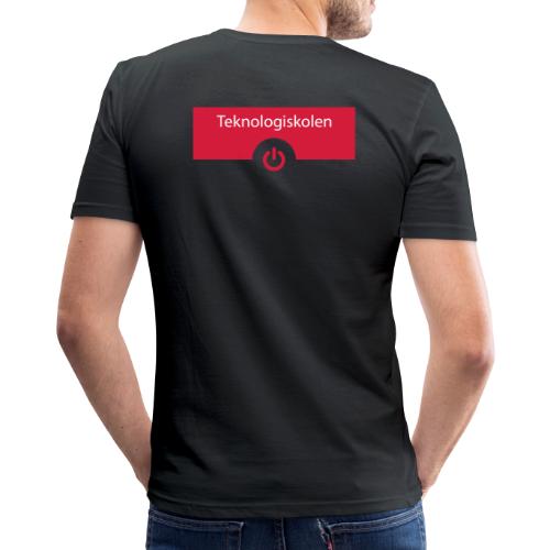 TeknologiskolenLogo - Herre Slim Fit T-Shirt