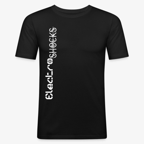 ElectroShocks B W - T-shirt près du corps Homme