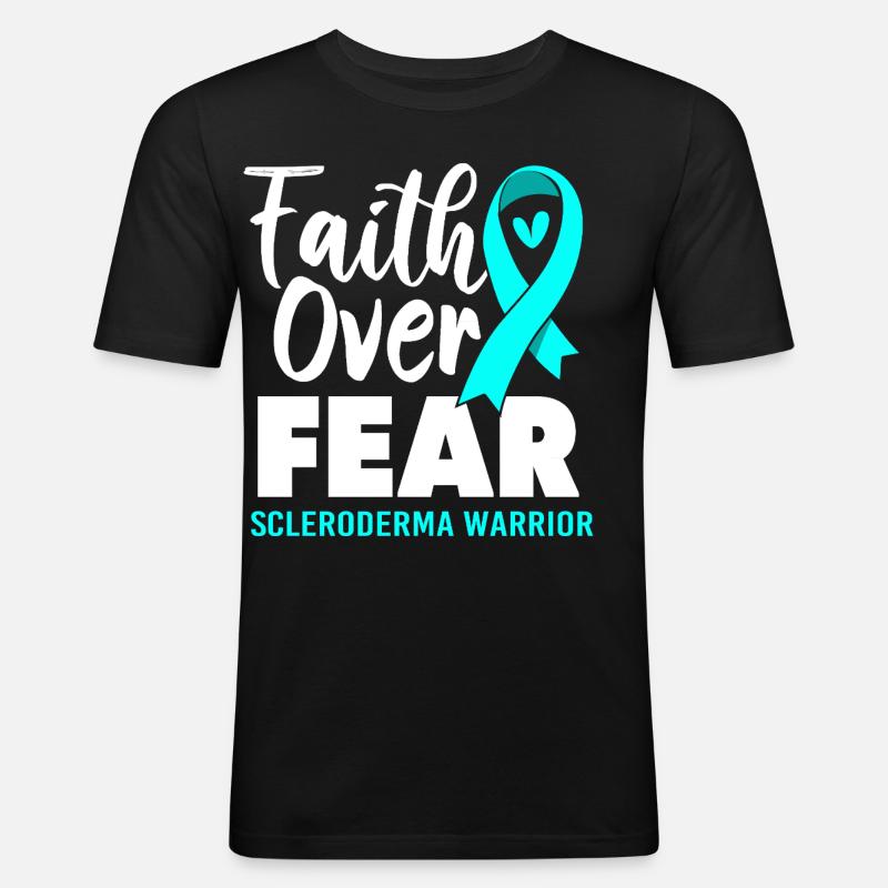 Scleroderma - Men's Slim Fit T-Shirt - black