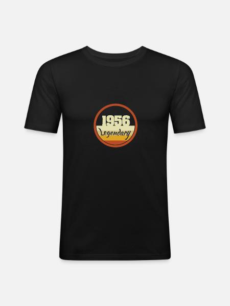 Legendary 1956 - Men's Slim Fit T-Shirt - black