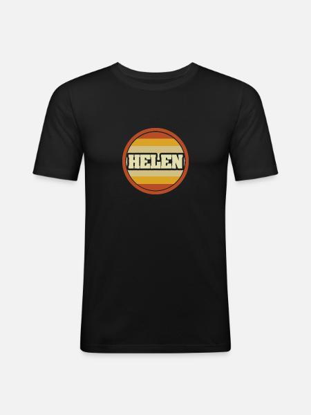Gift for Helen - Men's Slim Fit T-Shirt - black