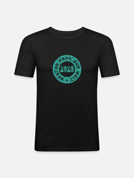 Handcart 2028 - Men's Slim Fit T-Shirt - black