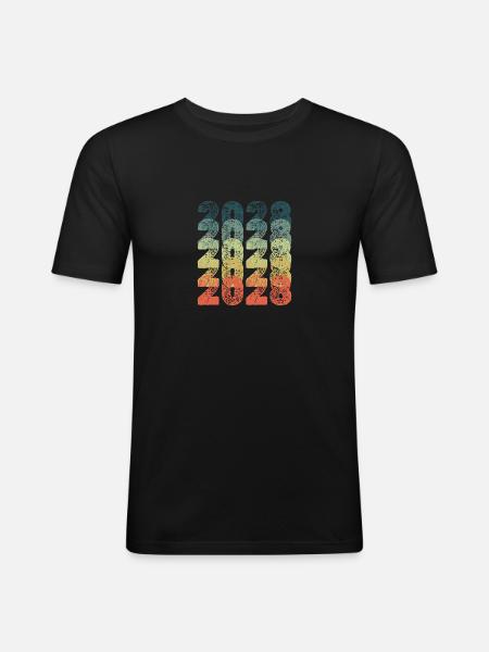 2028 2028 - Men's Slim Fit T-Shirt - black