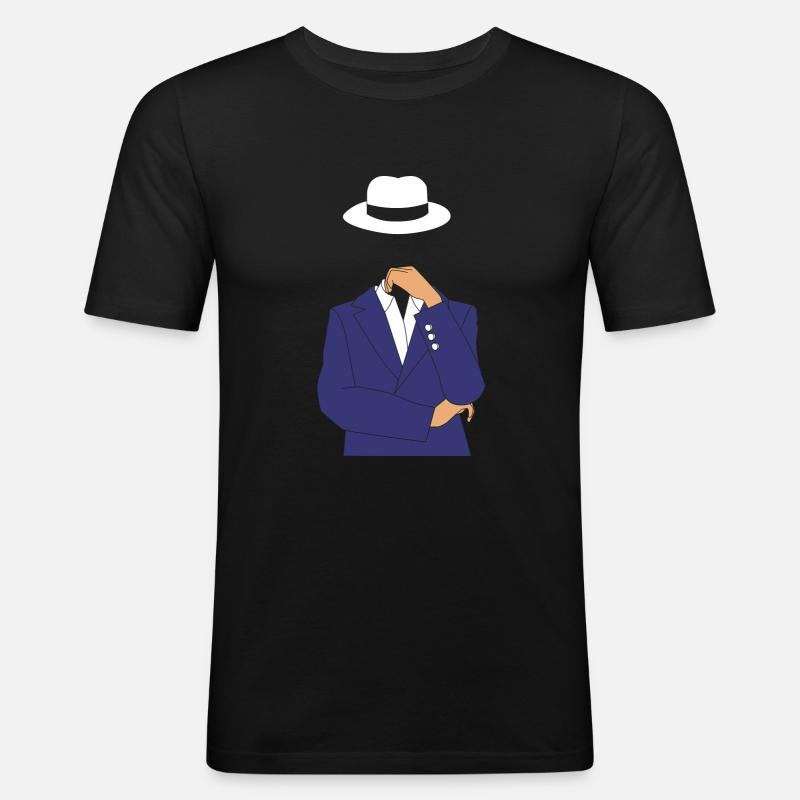 Cybersikkerhed Cyber Programmør Hacker - Herre Slim Fit T-Shirt - sort