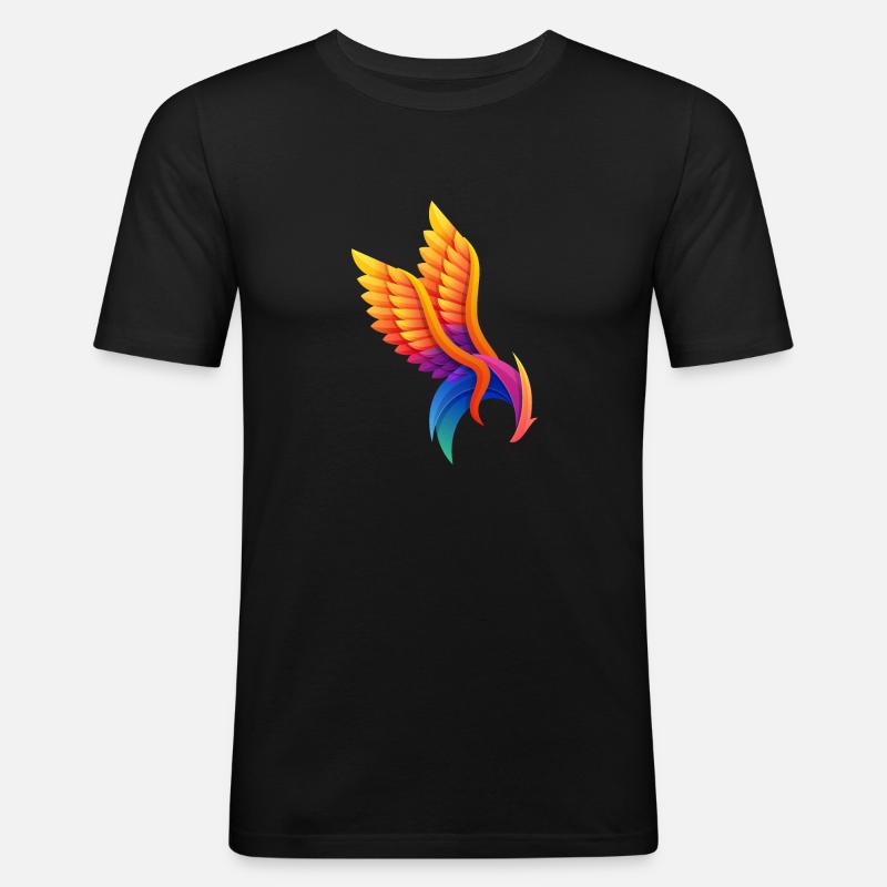 Comebackstronger Run - Männer Slim Fit T-Shirt - Schwarz