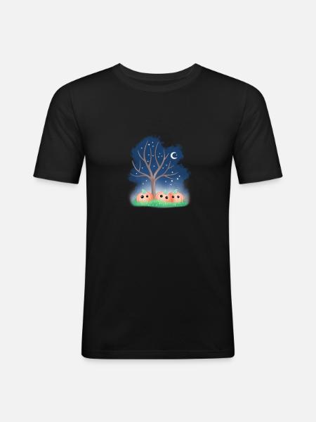 Halloween - Men's Slim Fit T-Shirt - black